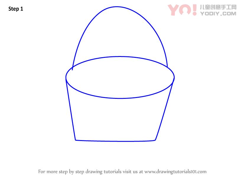 图片[2]-学习如何轻松画出蔬菜篮（蔬菜）-YO儿童创意手工网