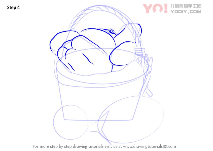 图片[5]-学习如何轻松画出蔬菜篮（蔬菜）-YO儿童创意手工网