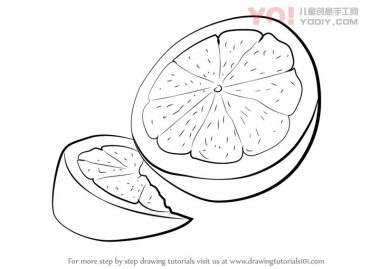 学习如何画柠檬水果（水果）-优优资源