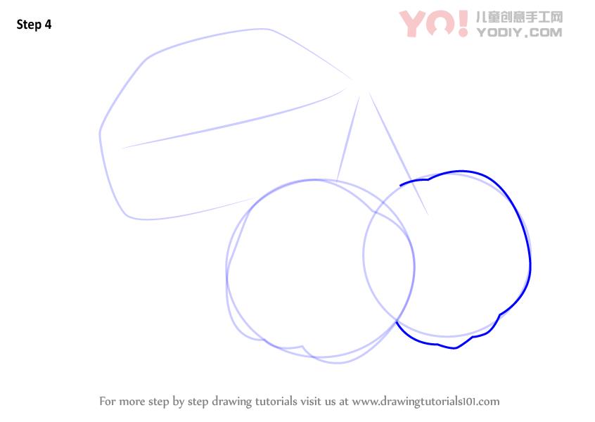 图片[5]-学习如何绘制巴巴多斯樱桃（水果）-YO儿童创意手工网