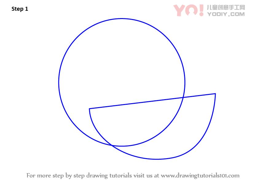 图片[2]-学习如何用切片绘制西瓜（水果）-YO儿童创意手工网