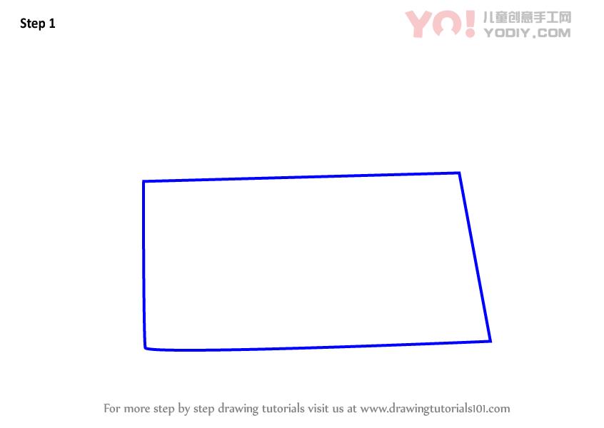图片[2]-学习如何画一个汉堡（小吃）-YO儿童创意手工网