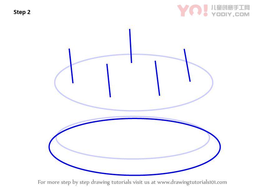 图片[3]-学习如何用蜡烛（蛋糕）绘制蛋糕-YO儿童创意手工网