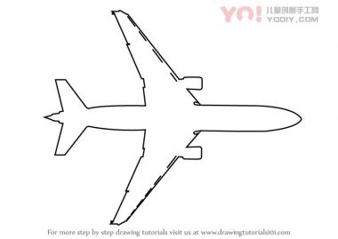 学习如何绘制飞机TopView（飞机）-优优资源