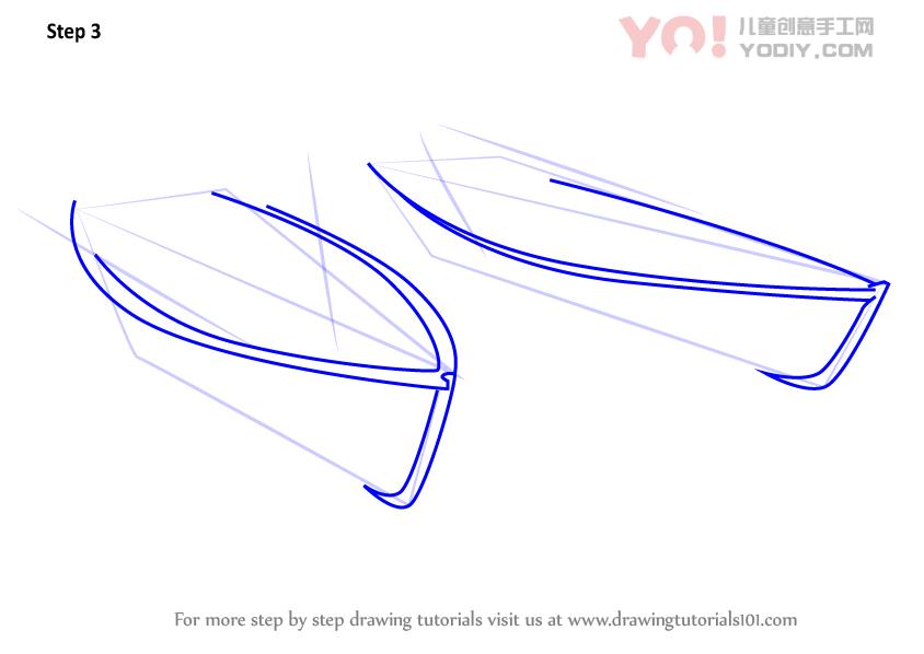 图片[4]-学习如何绘制船（船和船）-YO儿童创意手工网