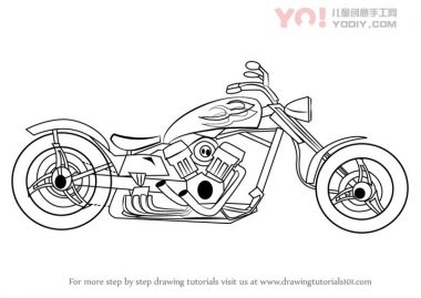 学习如何画一个斩波器（两个轮车）-优优资源