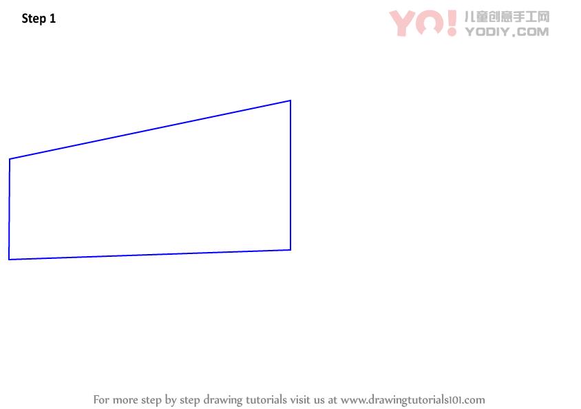 图片[2]-学习如何画一辆卡车和拖车（卡车）-YO儿童创意手工网