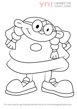 学习如何从小孩绘制Lizzie Devine（CodeName：小孩隔壁）-优优资源