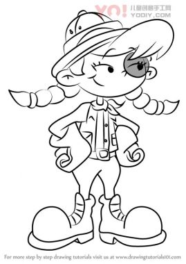 学习如何从小孩绘制Henrietta Von Marzipan（CodeName：小孩隔壁）-优优资源