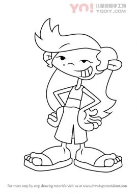 学习如何从下门（CodeName：Kider Neut Ourdor）绘制Numbuh 10-优优资源