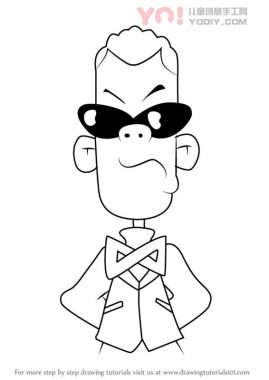 学习如何从孩子旁门绘制Numbuh无限（CodeName：小孩隔壁）-优优资源