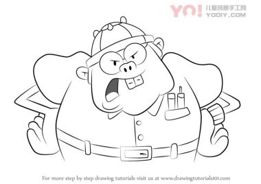 学习如何从孩子旁门绘制numbuh 65.3（CodeName：小孩隔壁）-优优资源