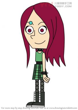 学习如何从CJ绘制Ramona（CJ DJ）-优优资源