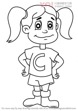 了解如何从露营地画亚历克斯（营地糖果）-优优资源