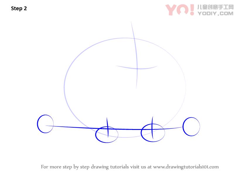 图片[3]-学习如何从养饲料（养料夫利）绘制果冻-YO儿童创意手工网