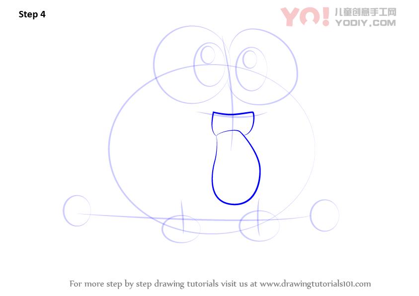 图片[5]-学习如何从养饲料（养料夫利）绘制果冻-YO儿童创意手工网