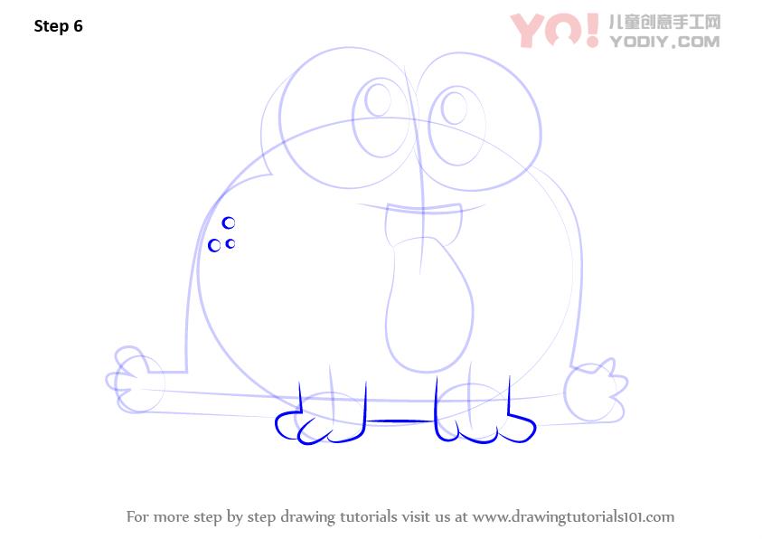 图片[7]-学习如何从养饲料（养料夫利）绘制果冻-YO儿童创意手工网