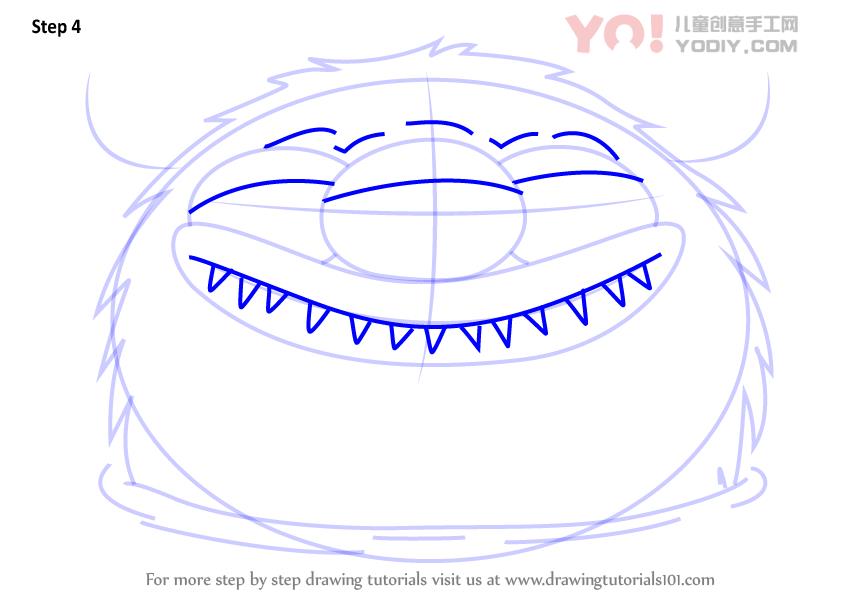 图片[5]-了解如何从养兽人（养家糊日）绘制胡同怪物-YO儿童创意手工网