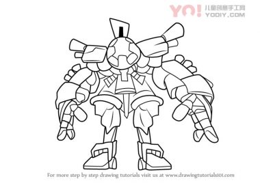 学习如何从Boboiboy（Boboiboy）画mukalakus-优优资源