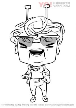 了解如何从Boboiboy绘制IBU BU（Boboiboy）-优优资源