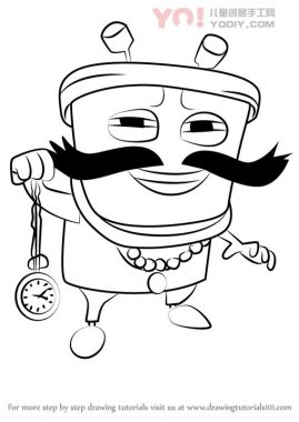 了解如何从Boboiboy（Boboiboy）绘制Wak Baga Ga-优优资源