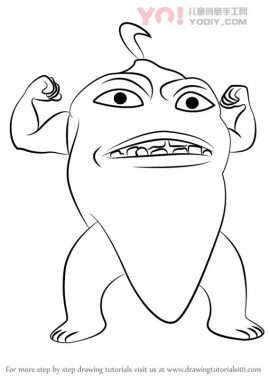 了解如何从鲍巴贝里布（Boboiboy）绘制大可能-优优资源