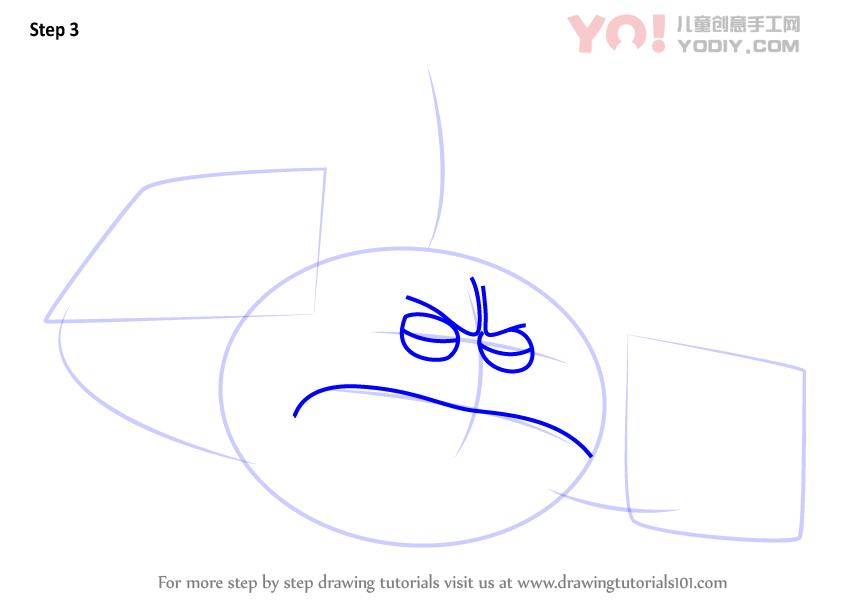 图片[4]-学习如何从鲍巴贝里布（Boboiboy）绘制洋葱怪物-YO儿童创意手工网