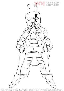 了解如何从Boboiboy绘制EJO Jo（Boboiboy）-优优资源