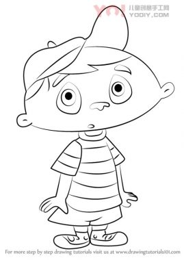 学习如何从animaniacs（animaniacs）绘制科林-优优资源