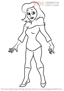 了解如何从animaniacs（animaniacs）绘制katie ka-boom-优优资源