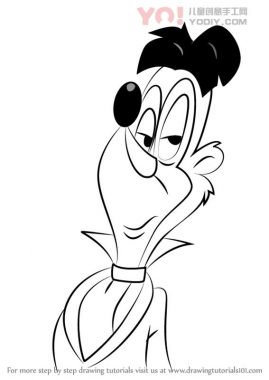 了解如何从animaniacs（animaniacs）绘制亚麻先生-优优资源