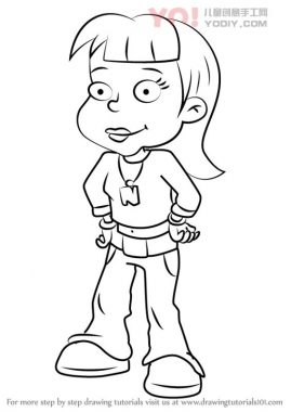 学习如何从长大的成年人绘制妮可Boscarelli！（长大了！）-优优资源