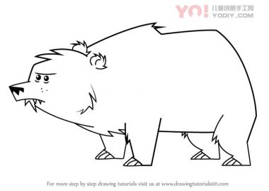 学习如何从总戏剧中画出熊（总戏剧）-优优资源