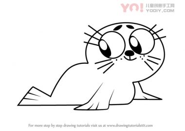 了解如何从戏剧中绘制婴儿印章（总戏剧）-优优资源