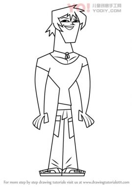 了解如何从戏剧中绘制贾斯汀（总戏剧）-优优资源