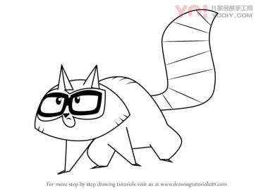 了解如何从戏剧中绘制浣熊（总戏剧）-优优资源