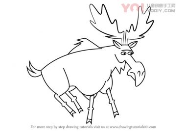 学习如何从戏剧中绘制驼鹿（总戏剧）-优优资源