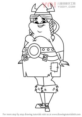 了解如何从戏剧中绘制Tammy（总戏剧）-优优资源