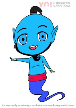 了解如何从阿拉丁（Chibi角色）绘制赤壁精灵-优优资源