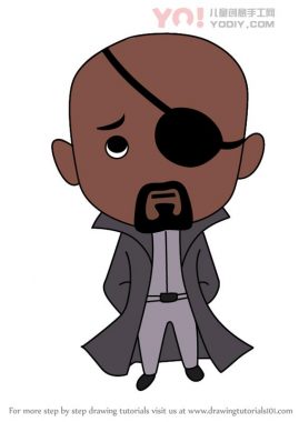 了解如何绘制赤壁尼克愤怒（Chibi角色）-优优资源