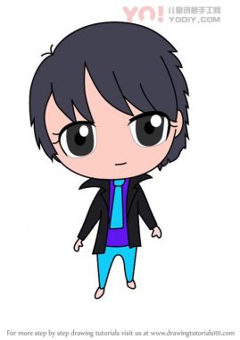 学习如何从卑鄙的我绘制赤壁Antonio Perez 2（Chibi角色）-优优资源