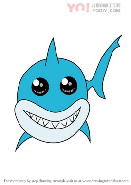 了解如何从查找Nemo绘制Chibi Bruce（Chibi字符）-优优资源