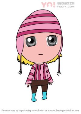 了解如何从卑鄙的我绘制赤壁伊迪丝（Chibi角色）-优优资源