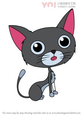 学习如何从螺栓绘制赤壁手套猫（Chibi字符）-优优资源