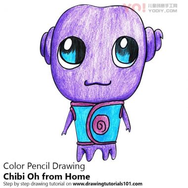 学习如何在家里绘制赤壁哦（Chibi角色）-优优资源