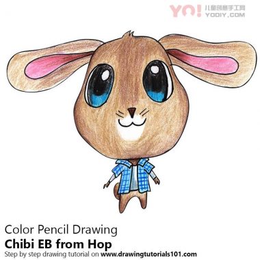 了解如何从跳（Chibi字符）绘制Chibi EB-优优资源