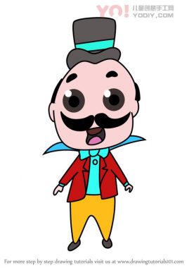 了解如何从Dumbo（Chibi字符）绘制粗纱器-优优资源