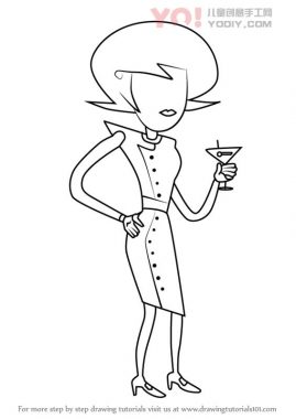 了解如何从Homestuck绘制妈妈Lalonde（Homestuck）-优优资源