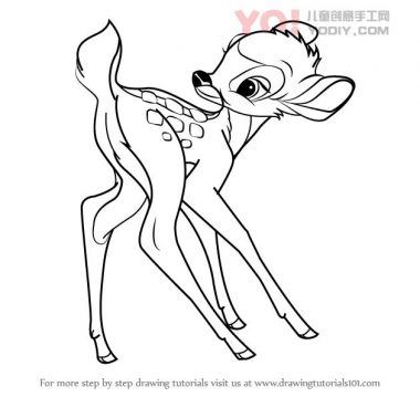 了解如何从Bambi（Bambi）绘制Bambi-优优资源
