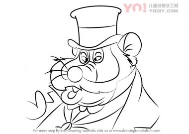 学习如何从美国尾巴（美国尾巴）绘制诚实的约翰-优优资源